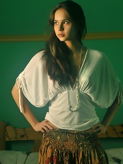 Nastya J Pensive by Natasha Schon