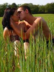 With her cute looks and tender body, this brune...